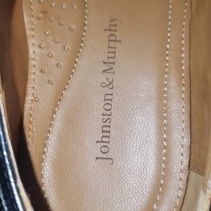 Johnston & Murphy nine and a half shoe black $65